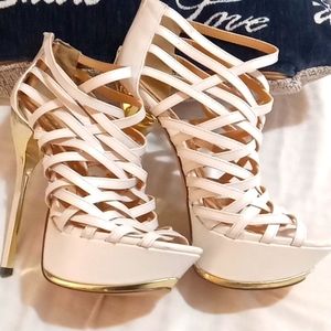White  Forever 21 Heels